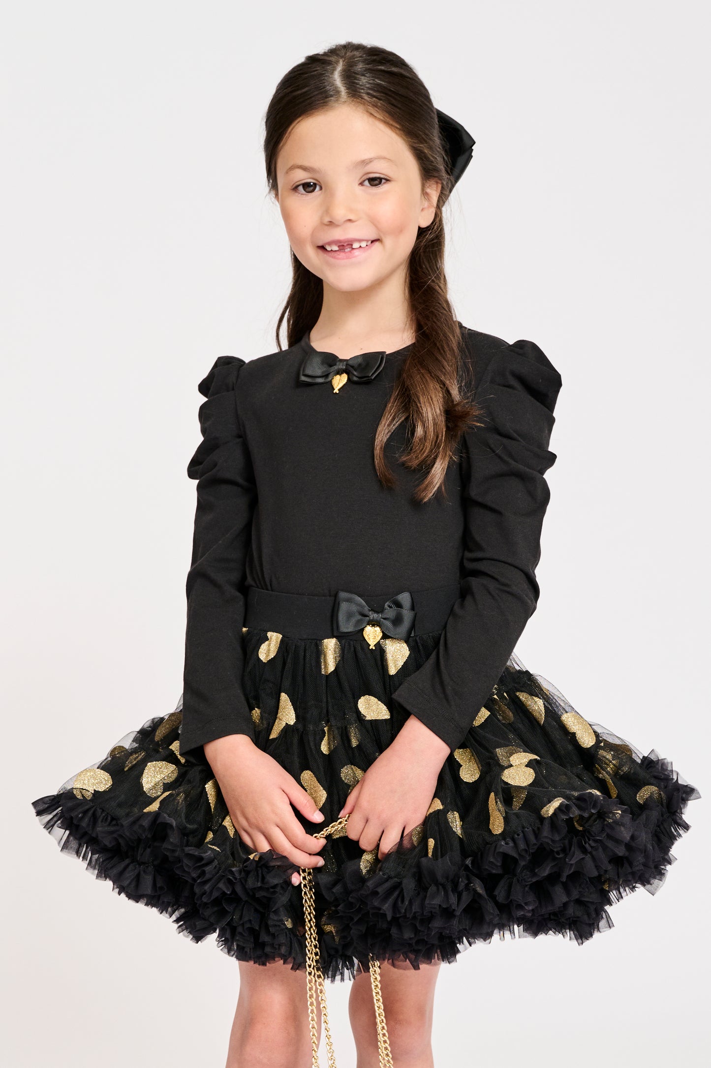 Tutu of Hearts Black