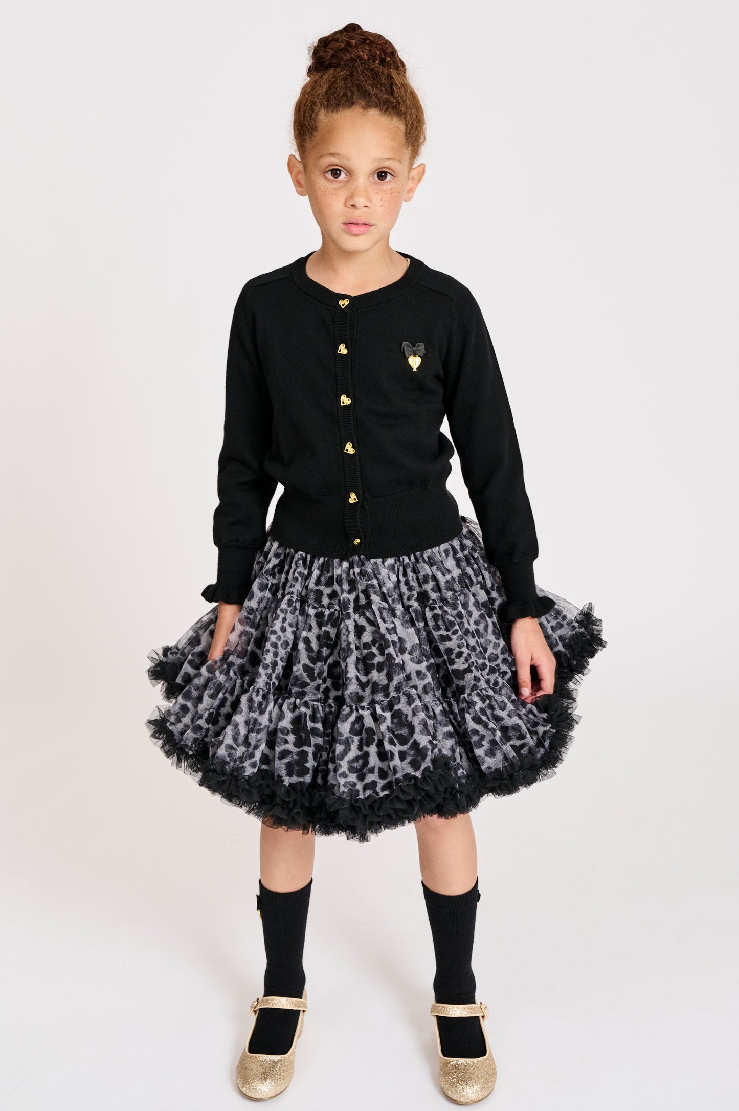 Leopard Tutu Black/Grey