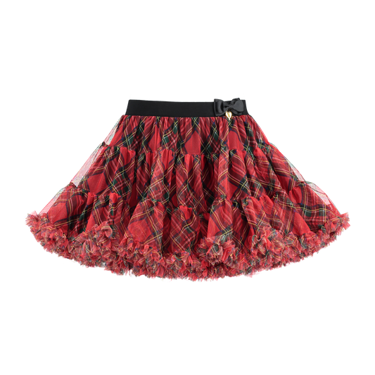 Nancy Pixie Tartan Tutu Red