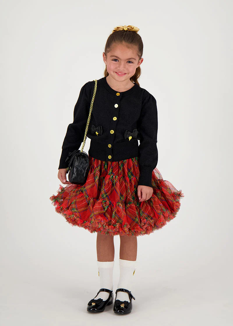 Nancy Pixie Tartan Tutu Red