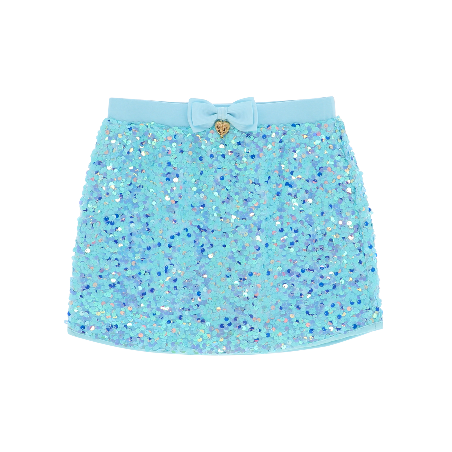 Diva Sequin Skirt Aqua