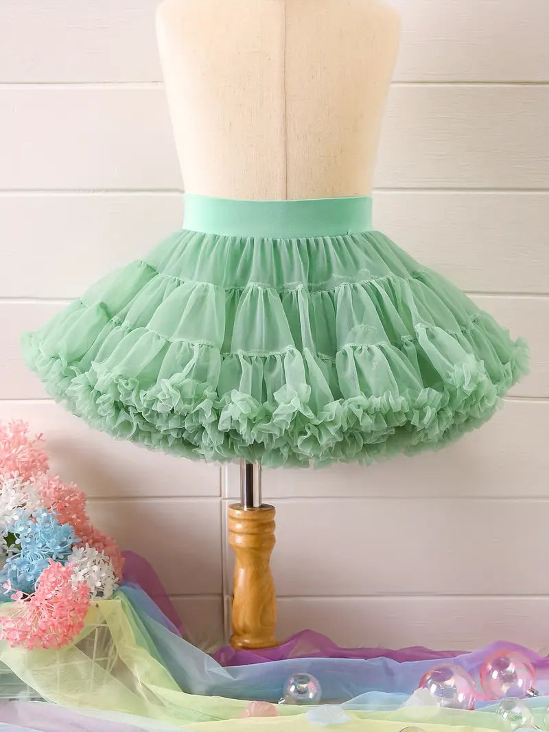 Little Divas Tutu Skirt Green