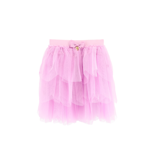 Petal Tiered Skirt Lilac