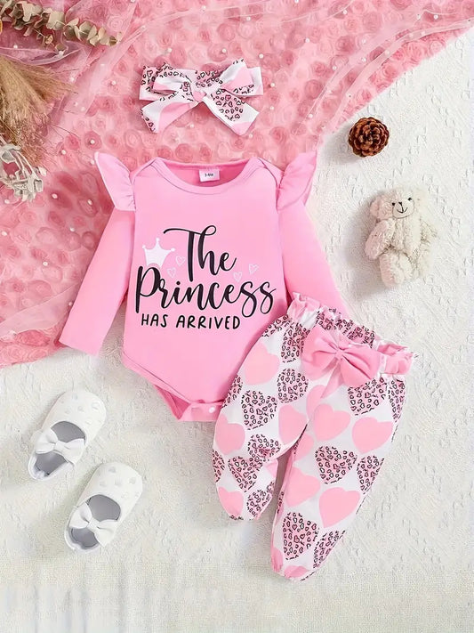 “The Princess Has Arrived" Outfit  Pink