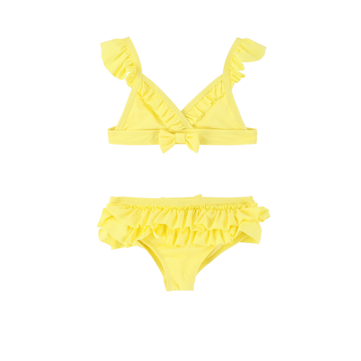 Algarve Ruffle Bikini Lemon