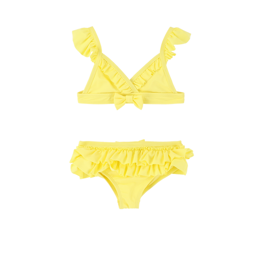 Algarve Ruffle Bikini Lemon